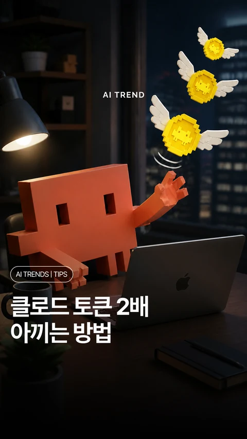 클로드 토큰 2배 아끼는 방법