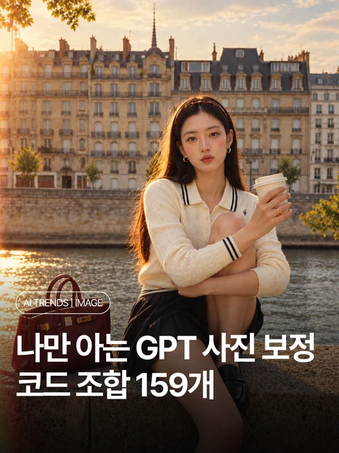 나만 아는 GPT 사진 보정 코드 조합 159개